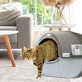 thumbnail image 4 of NRA15 Self Cleaning Litter Box Regular Size,Grey, 4 of 8