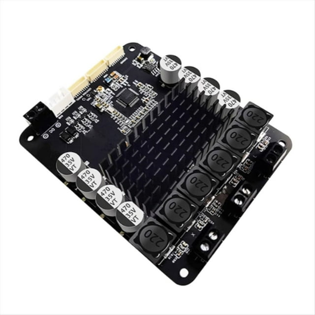 Módulo Amplificador de Potencia Estéreo Dsp2.1 Bluetooth 5.0, Placa de Audio de Subwoofer de 50 W X 2 + 100 W con Graves Potentes y Cinco Botones.