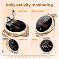 thumbnail image 3 of Reloj inteligente KEEPONFIT Touch Fitness Tracker de 1,27 pulgadas que llama, 3 of 7