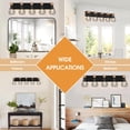thumbnail image 6 of Farmhouse Bathroom Light Fixtures 5-Light Vanity Lighting with Cage Shade Industrial Wall Mount Sconces for Mirror Cabinet Dressing Table Living Room Hallway, 6 of 7