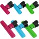 thumbnail image 4 of Paquete de 12 clips para bolsas de chips YONGSHENG colores surtidos grandes y pequeños, 4 of 5