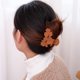 thumbnail image 4 of Pinzas para el cabello para mujer, pinzas de mandíbula antideslizantes cortadas para cabello grueso, pinzas de garra de sujeción fuerte, 4 of 5