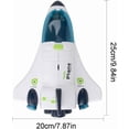 thumbnail image 4 of Juguetes de transbordador espacial | Juguetes de cohetes espaciales para niños | Juguete de nave espacial con astronauta con luz y sonidos | Juguetes espaciales para niños de 3, 4 y 5 años, 4 of 5