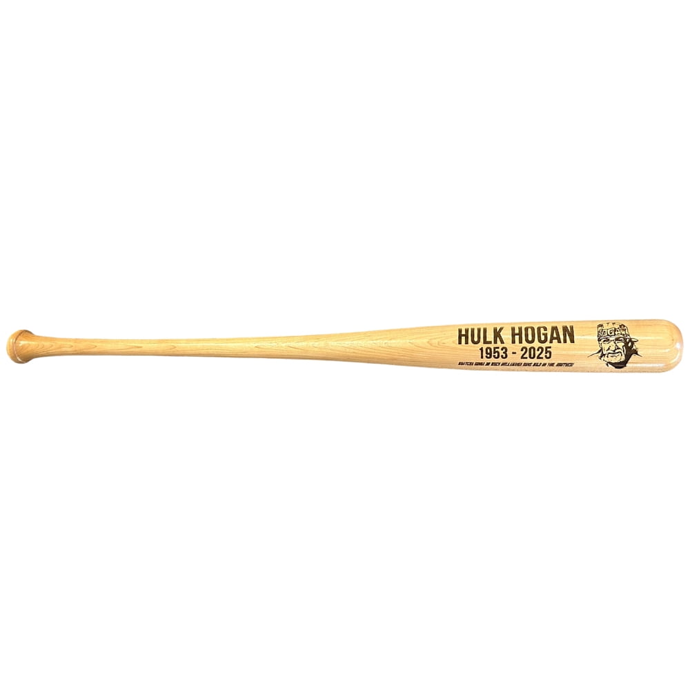 Hulk Hogan Commemorative Engraved Baseball Bat