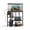 black, variant on BEURUKU 20-29 Gallon Fish Tank Stand with Power Outlet & LED Light, Metal Aquarium Stand with 3 Tier Adjustable Storage Shelves, Tank Stand for Reptile Tank, Turtle Tank, 30.7" L*13.8" W, Black