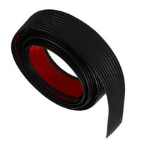 Amosfun Self-Adhesive Rubber Door Frame Transition Ramp Black Anti Slip Threshold Ramp for Wheelchair Access