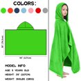 thumbnail image 2 of Towel Hiturbo Kids, forro polar con capucha, 127 x 76 cm, suave felpa, 2 of 7