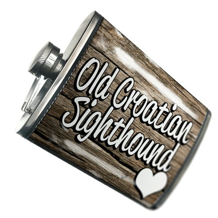 

NEONBLOND Flask Old Croatian Sighthound Dog Breed Croatia