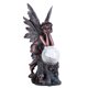 thumbnail image 1 of Estatua Solar Angel Garden Estatua Grieta Bola Lámpara Resina Hada Estatuilla Artesanía (B) Likrtyny Libre de BPA, 1 of 9
