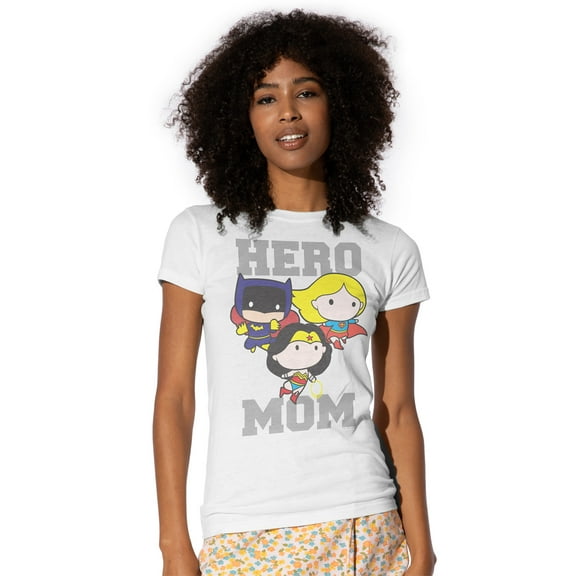 Justice League Hero Mom Chibi Women's T Shirt
