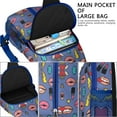 thumbnail image 4 of Refresh Watermelon Sling Backpack with Cute Tropical Fruit and Sunshine Design – Durable Polyester Crossbody Bag with Adjustable Strap, Anti-Theft Pocket, Mesh Side Storage, Perfect for Su, 4 of 5