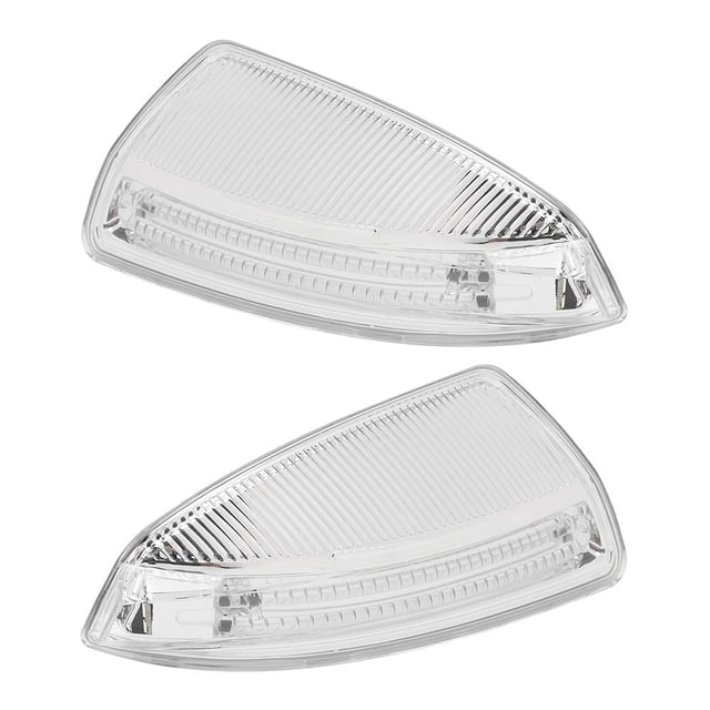 Spptty Pair Rearview Door Mirror LED Turn Signal Light Lamp A2048200721 Fit for Mercedes-Benz C-Class W204 08-10