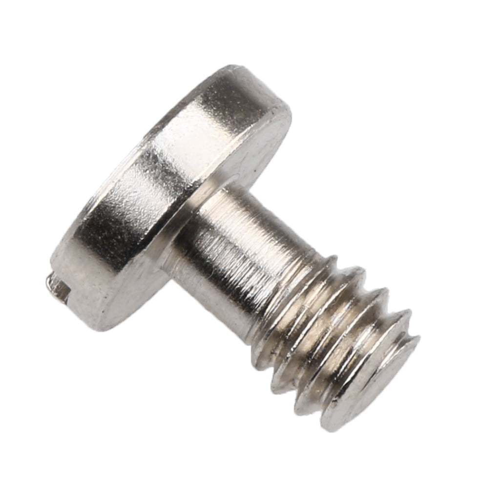 Camera Screw Mounting Screw Tripod Plate Screw 1/4 Inch Male Thread for Quick Release Plates Monopods Ball Heads