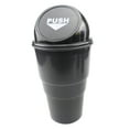 thumbnail image 2 of Walbest Car Trash Can with Lid, Mini Cute Car Trash Can Storage Box Bin with Spring Cover, Black, 2 of 7