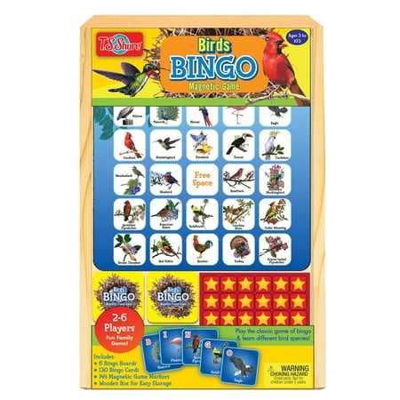 - T.S. Shure - Bird Bingo Wooden Magnetic Game