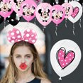 thumbnail image 2 of Juego de vajilla desechable de Minnie Mouse para niña, suministros para fiesta de feliz cumpleaños, decoración de boda para Baby Shower, 2 of 5