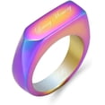 thumbnail image 4 of Stainless Steel Simple Style Cremation Urn Ring for Ashes for Women Waterproof Locket Rings Memorial Jewelry Cremation Jewelry Urn Ring, 4 of 7