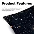 thumbnail image 2 of Gemini Velvet Pillow Inserts Set with Unique Patterns - 16x16, 18x18, 20x20 Inches - 2 Pack Decorative Throw Pillow Covers for Home Decor and More, 2 of 6