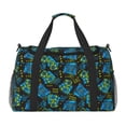 thumbnail image 1 of Fotbe Play Game Bolsa de Viaje con Estampado, Bolsa de Fin de Semana para Mujer con Compartimento para Zapatos, Bolsa de Gimnasio con Bolsillo Húmedo, 1 of 7