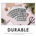 thumbnail image 3 of CNKOO 10 Sheets Self-Adhesive Vinyl Letters Numbers Multi-purpose Labels Stickers, 3 of 6