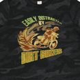 thumbnail image 4 of Inktastic Dirt Biking Boys or Girls Toddler T-Shirt, 4 of 5