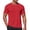 48#Red, variant on Mens Shirts Dry Fit Athletic T Shirts UPF 50  Performance Cooling Shirt Short Sleeve Light Blue L