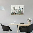 thumbnail image 3 of Grey Canis 12" x 16" Painting Canvas Art Prints, 3 of 5