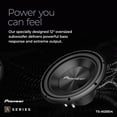 thumbnail image 3 of Subwoofer Pioneer TS-A120D4, 30 cm, 1500 W, 4 ohmios, doble voz C, 3 of 6