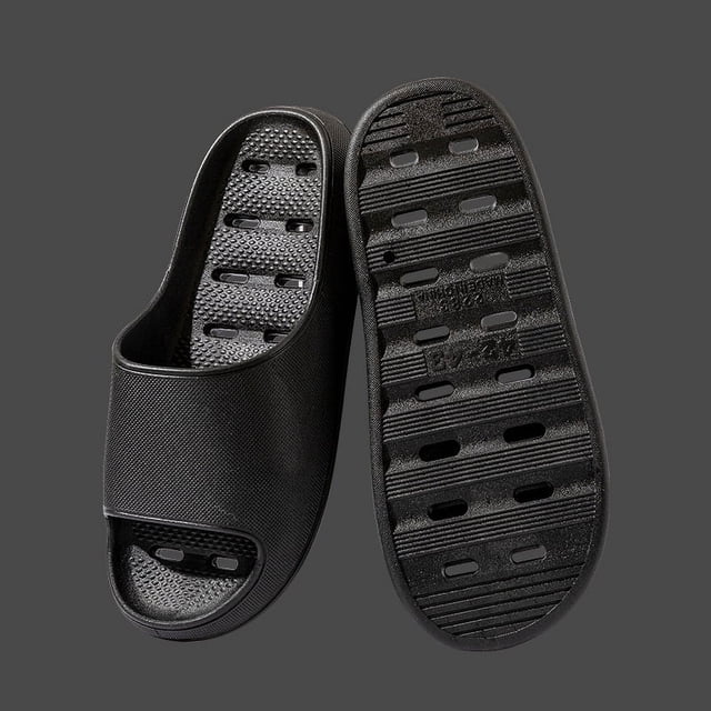Zapatillas de mujer para el verano, para el hogar, para interiores, antideslizantes, para el baño, para amantes del baño, sandalias con suela gruesa y sin fugas