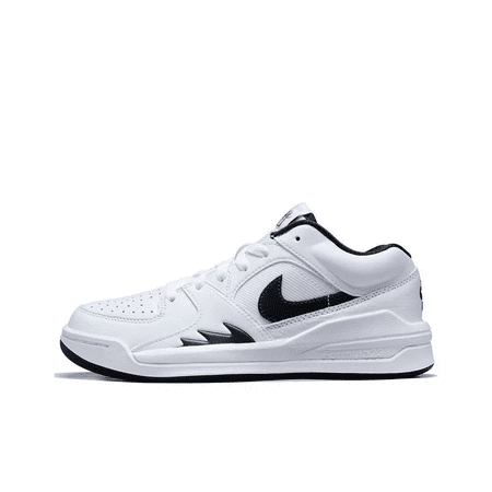

Men s Round Toe Comfortable Shock Absorbing Anti-slip Wear-resistant Lightweight Low Top Life Casual Shoes FB2269-101 White/Black US 10.5