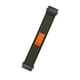 thumbnail image 4 of Correa de reloj de nailon con cierre de , de secado rápido y transpirable. Negro Gris, 4 of 9