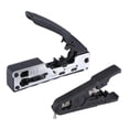 thumbnail image 1 of Combo Réseau Rj45 Outil Cricmper pour Rj45 Cat7 Cat6a Cat6 Cat5 Rj11 Rj12 Clips Modulaires Pinces Outils en Métal, 1 of 5