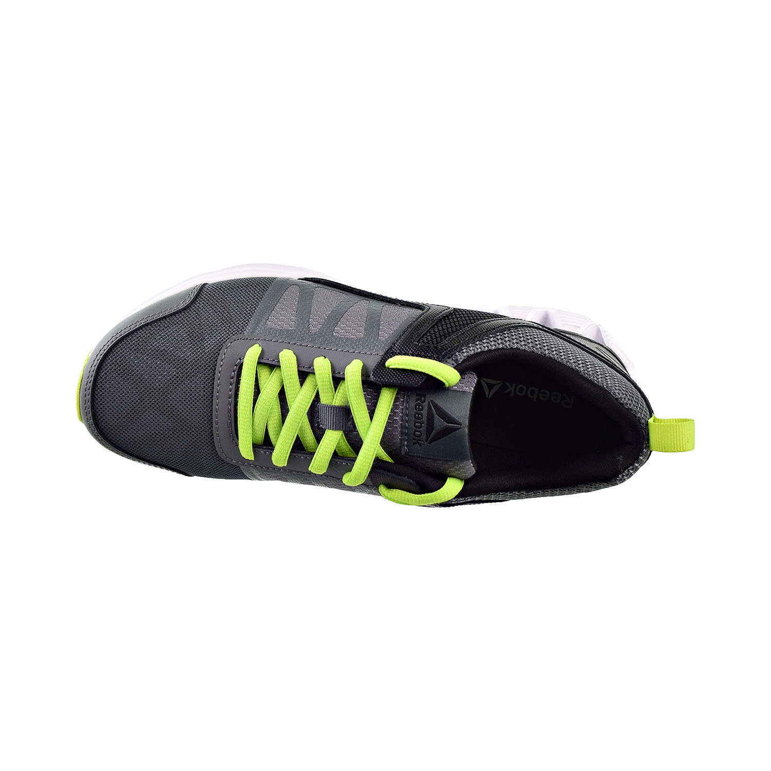 Reebok Zig Kick 2018 Big Kids Shoes Alloy/Black/Neon Lime cn7759 - image 5 of 6