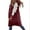 Wine, variant on Clearance LYXSSBYX Winter Coats for Women Plus Size Women Warm Pocket Hooded Coat Long Jacket Winter Sleeveless Down Parkas