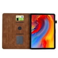 thumbnail image 2 of ELEHOLD Case For Samsung Tab S5e 10.5" (2019) Embossed Flowers and Birds Leather Tablet Case, Slim Back Smart Cover, Full Body Protection, Kickstand,with Card Pocket, Brown, 2 of 10