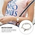 thumbnail image 2 of EeaseCA 1 Pce Étui de Protection pour Montre Cousu Diamant Compatible avec Montre Protection Active Argent, 2 of 7