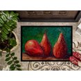 thumbnail image 3 of Carolines Treasures RDR2008MAT Pears Indoor Or Outdoor Doormat - 18 x 27 in., 3 of 4