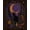 Purple, Pattern 1, variant on ODIKA 8'x10' Washable Area Rug Purple Gold Mystical Night and Celestial Enchanted Forest Theme with Starry for Living Room, Under Sectional, Family , Durable, Non-Slip