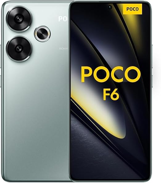 Xiaomi Poco F6 5G 256GB ROM 8GB RAM Dual SIM GSM Unlocked - Green