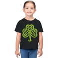 thumbnail image 2 of Heart-Shaped Shamrock St. Patricks Day Symbol of Luck Toodler's T-shirt, 2 of 3