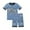 1-Sky Blue, variant on Kids Toddler Boy 2 Piece Pajama Set Sleepwear Pjs Set Long Sleeve Loungewear Nightwear Homewear,Size 7-8 Years