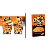 Cheetos Microwavable Bold & Cheesy Mac 'n Cheese Cups 4 ct & Cheetos Bold & Cheesy Mac 'n Cheese 5.9 oz