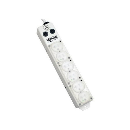 UPC: 0037332203656 | Tripp Lite – PS607HG20AOEM – Tripp Lite Safe-IT Power Strip Medical Hospital Grade Antimicrobial UL1363A 6 Outlet 20A