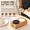 Wood Color, variant on Semme Retro Bluetooth Speaker with Vintage Record Player Style, Mini Wireless Speaker with LED Night Light for Home, Office and Desktop Use (White)