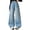 Light Blue, variant on Toddler Girls Loose Wide Leg Pants Straight Cut Denim Trousers with Patchwork Design Casual Pants Size 4-5T ,Blue