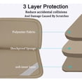 thumbnail image 4 of 15.6 inch Laptop Sleeve, Shockproof Protective Computer Carrying Cover with Front Pocket, Briefcase Handbags Laptop Case for 15.6 inch HP, Dell, Acer, Asus, Notebook, Khaki, 4 of 14