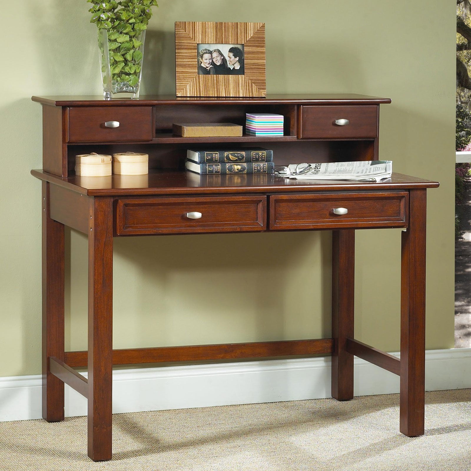 Home Styles Hanover Laptop Desk And Optional Hutch Com