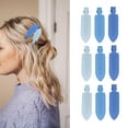 thumbnail image 7 of 30PCS Leaf Shape Hair Duck Clips Hair Fixing Creaseless Barrettes Hair Styling Accessories for Makeup Blue, 7 of 7