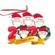 thumbnail image 2 of Adorno de árbol de Navidad personalizado para familia de cuarentena 2020, regalos para familiares y amigos, 2 of 5