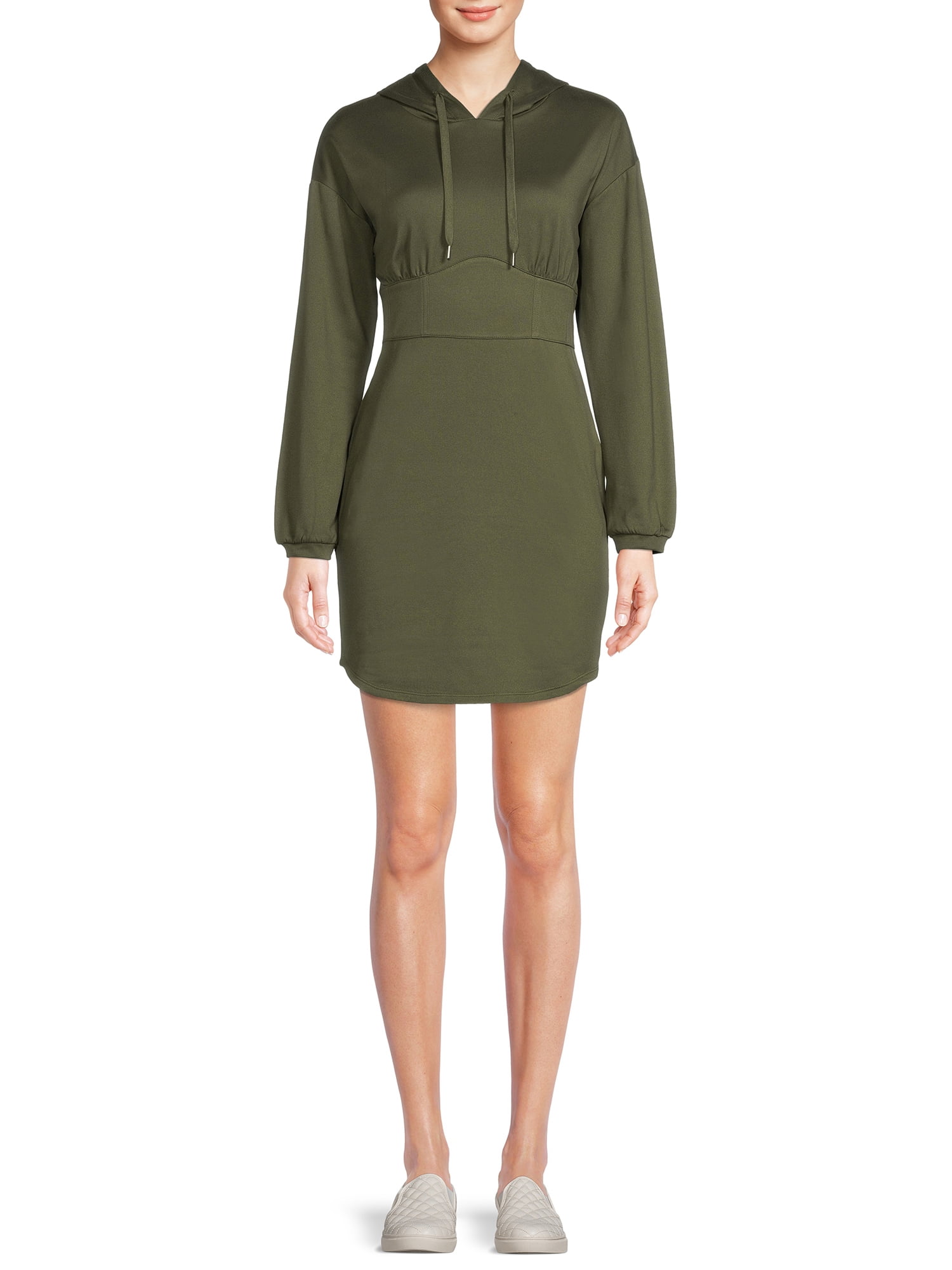corset hoodie dress